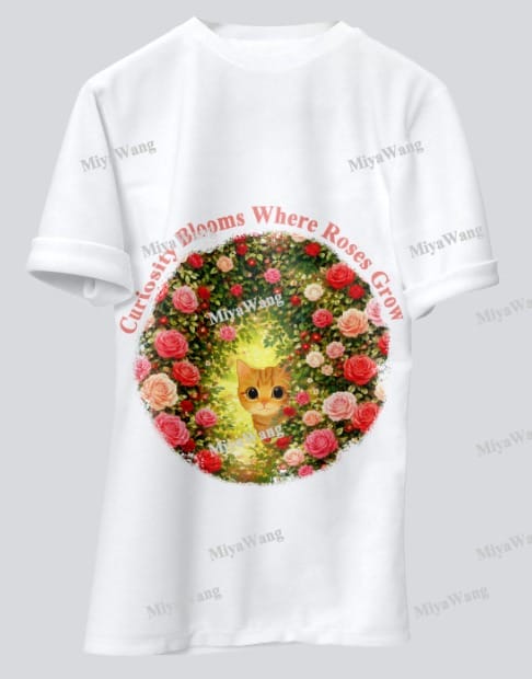 Curiosity Blooms Where Roses Grow-T2