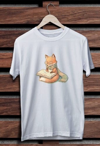 A Curious Fox on a Tee -19
