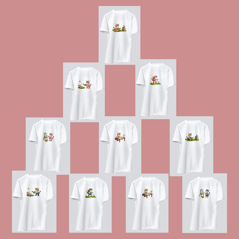 Tiny Cats T-Shirt37