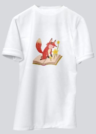 Whimsical Fox Kid T-Shirt26