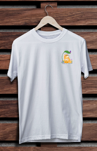 Cute Cat White T-Shirt38